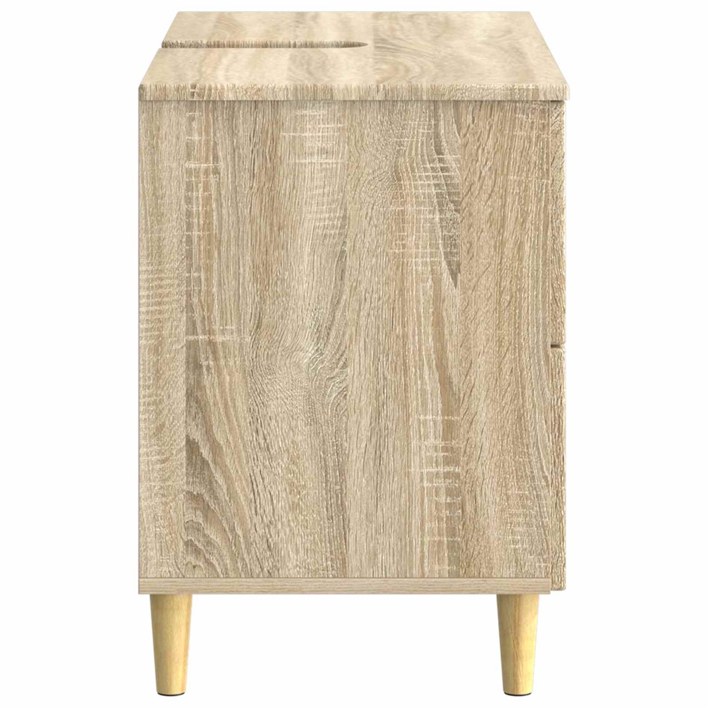 vidaXL Bathroom Sink Cabinet DELFT Sonoma Oak 82 x 41x 59 cm