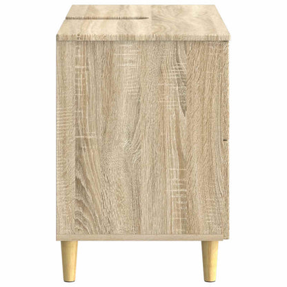 vidaXL Bathroom Sink Cabinet DELFT Sonoma Oak 82 x 41x 59 cm