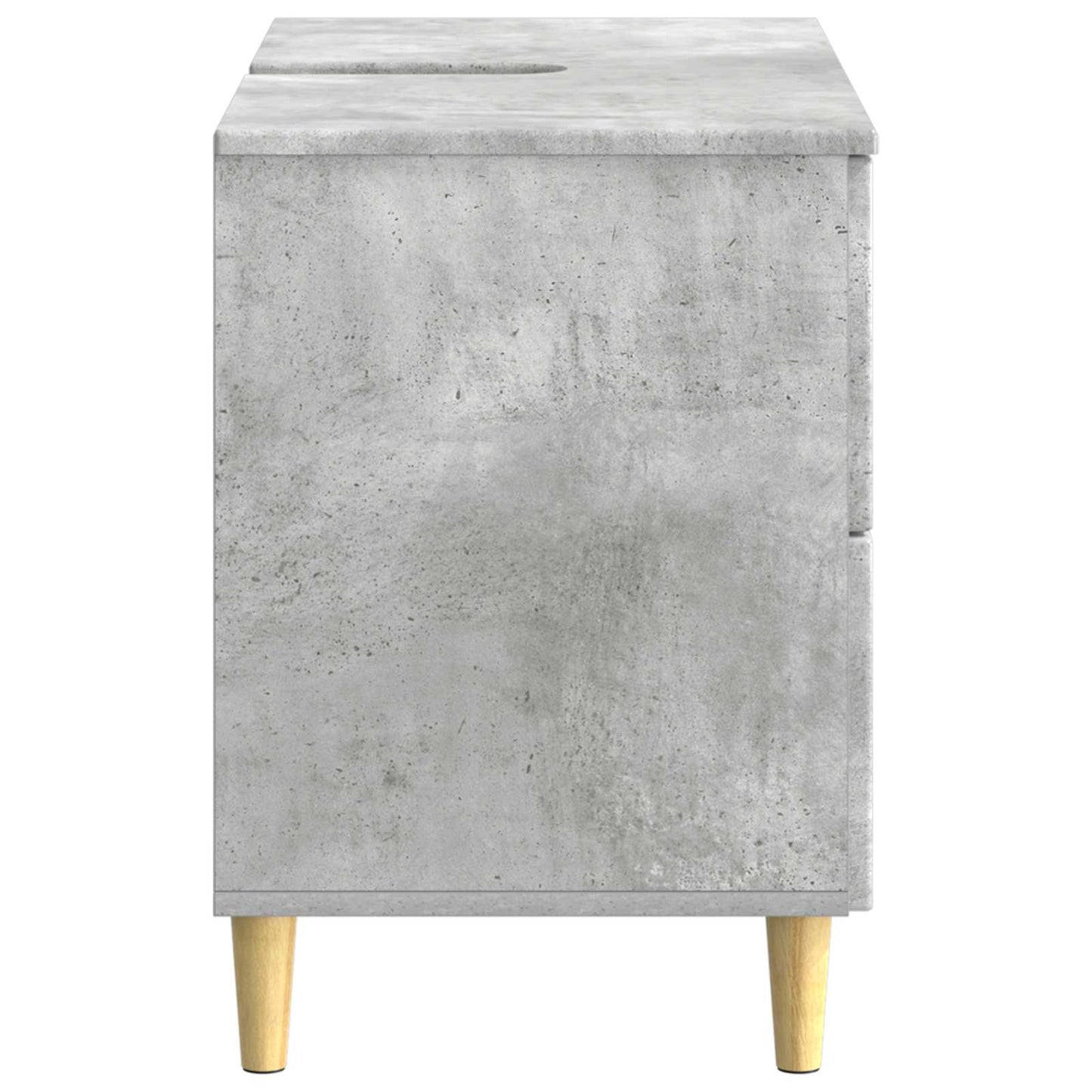 vidaXL Bathroom Sink Cabinet DELFT Concrete Grey 82 x 41x 59 cm