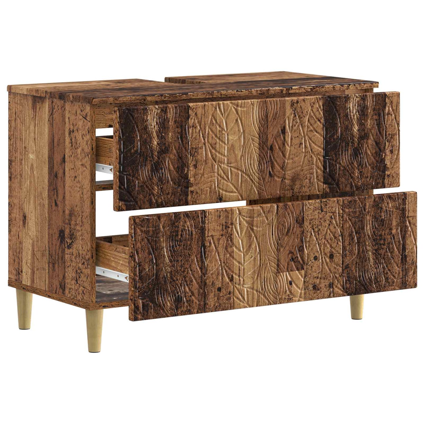 vidaXL Bathroom Sink Cabinet DELFT Old Wood 82 x 41x 59 cm