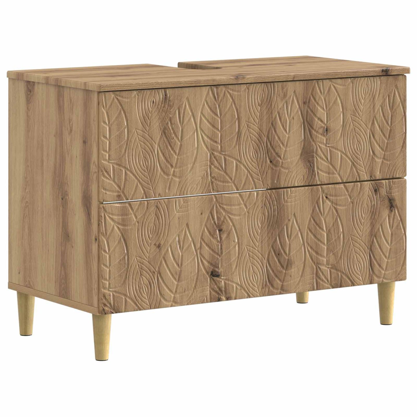 vidaXL Bathroom Sink Cabinet DELFT Artisan Oak 82 x 41x 59 cm