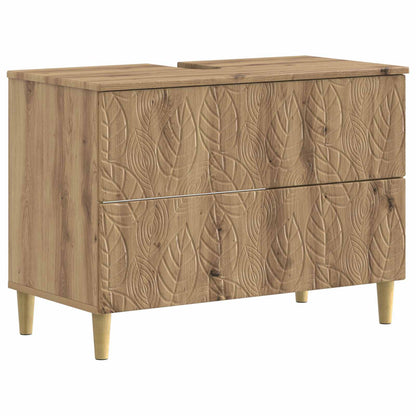 vidaXL Bathroom Sink Cabinet DELFT Artisan Oak 82 x 41x 59 cm