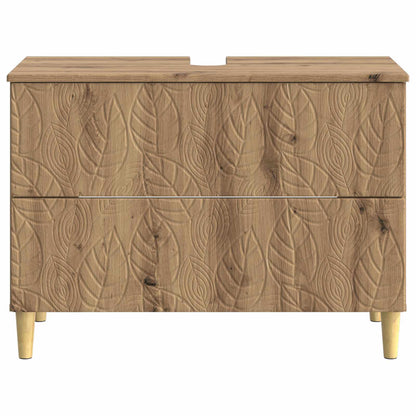 vidaXL Bathroom Sink Cabinet DELFT Artisan Oak 82 x 41x 59 cm
