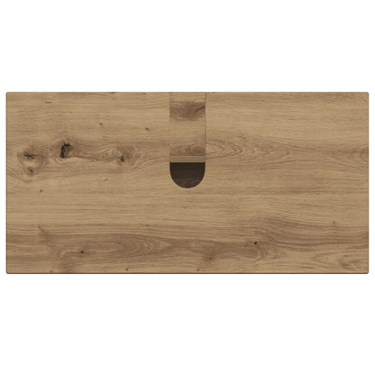 vidaXL Bathroom Sink Cabinet DELFT Artisan Oak 82 x 41x 59 cm