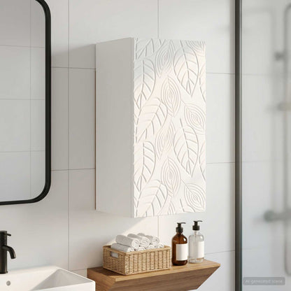 vidaXL Bathroom Wall Cabinet DELFT White 30 x 31 x 59 cm