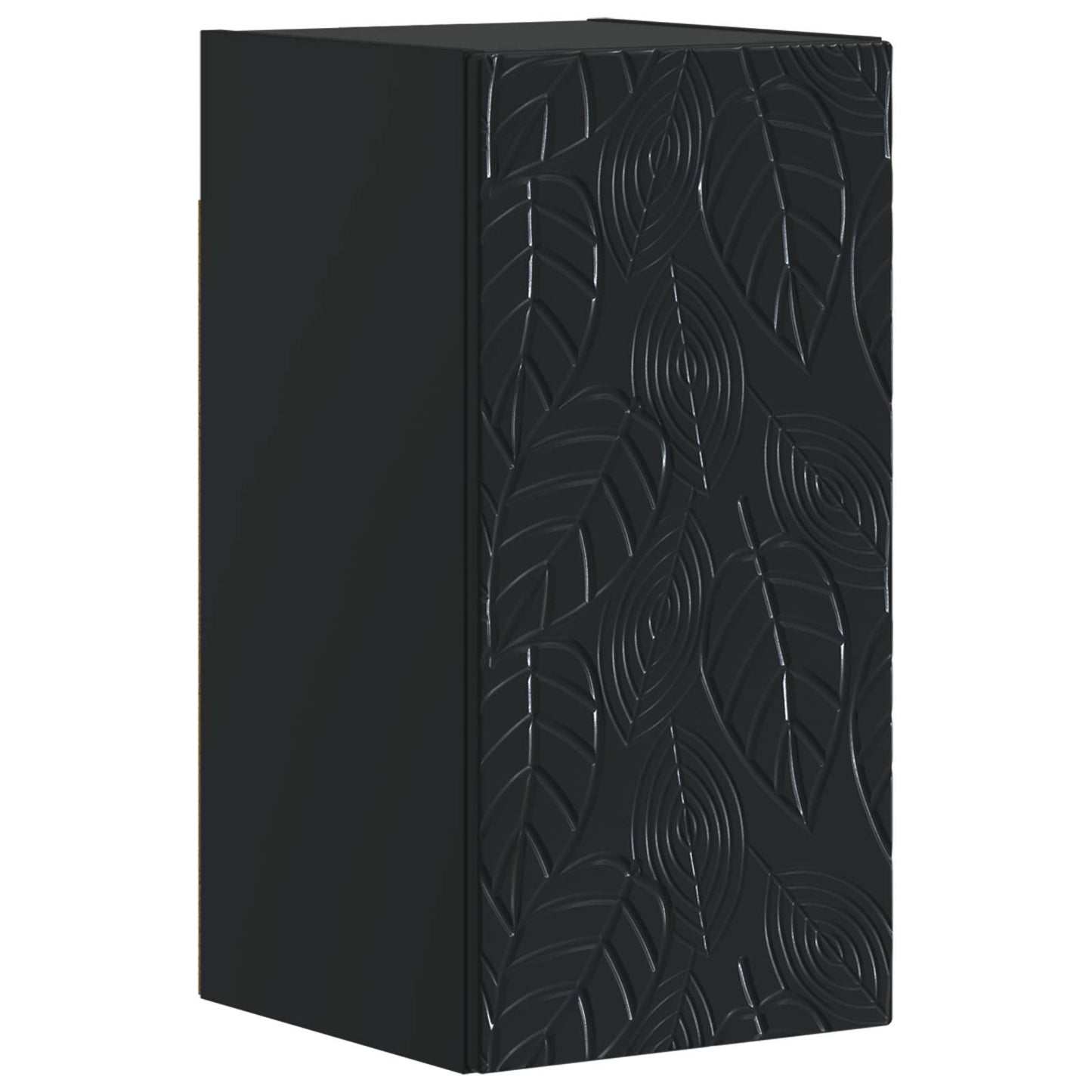 vidaXL Bathroom Wall Cabinet DELFT Black 30 x 31 x 59 cm