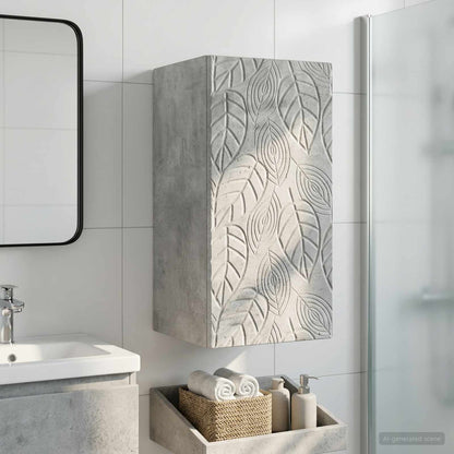 vidaXL Bathroom Wall Cabinet DELFT Concrete Grey 30 x 31 x 59 cm