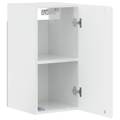 vidaXL Bathroom Wall Cabinet DELFT High Gloss White 30 x 31 x 59 cm
