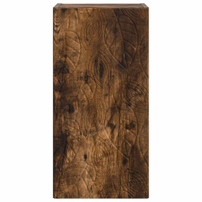 vidaXL Bathroom Wall Cabinet DELFT Smoked Oak 30 x 31 x 59 cm