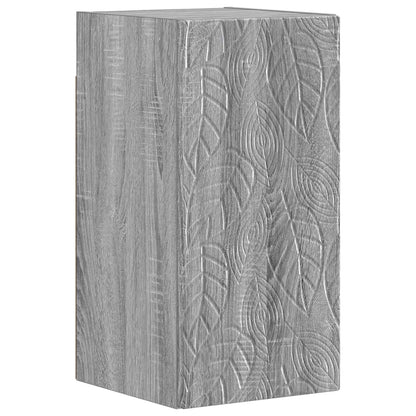 vidaXL Bathroom Wall Cabinet DELFT Grey Sonoma 30 x 31 x 59 cm