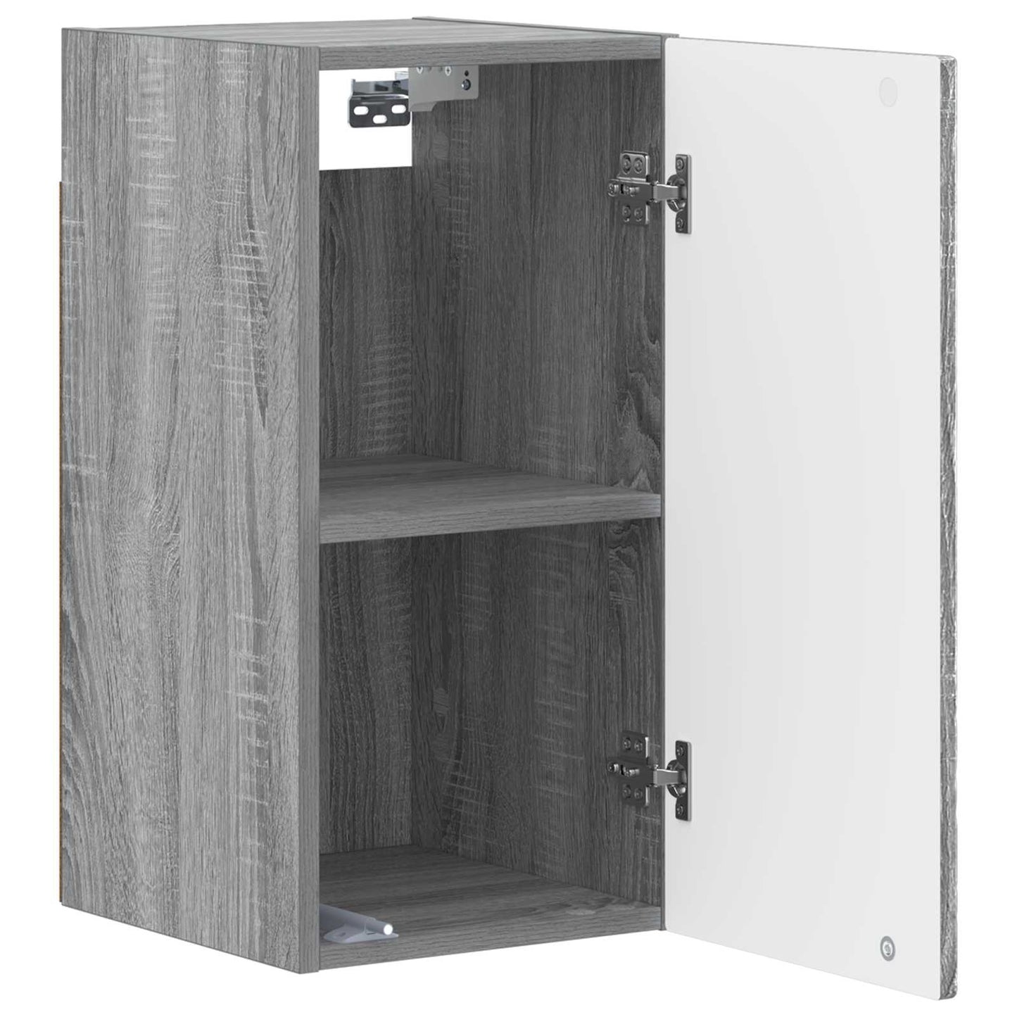 vidaXL Bathroom Wall Cabinet DELFT Grey Sonoma 30 x 31 x 59 cm