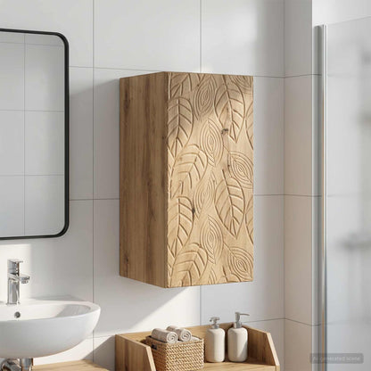 vidaXL Bathroom Wall Cabinet DELFT Artisan Oak 30 x 31 x 59 cm