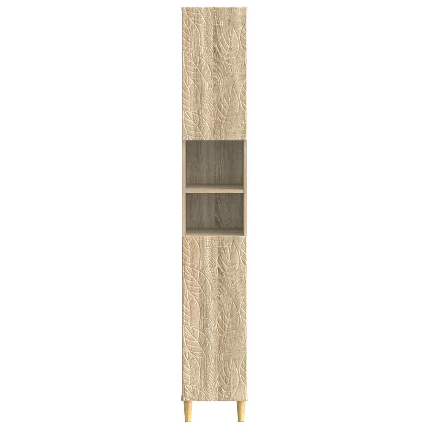 vidaXL Bathroom Cabinet with Open Shelf DELFT Sonoma Oak