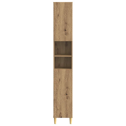 vidaXL Bathroom Cabinet with Open Shelf DELFT Artisan Oak