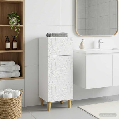 vidaXL Bathroom Storage Cainet DELFT White 30 x 31 x 80 cm