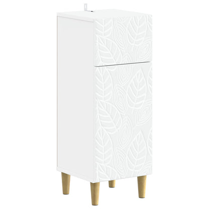 vidaXL Bathroom Storage Cainet DELFT White 30 x 31 x 80 cm