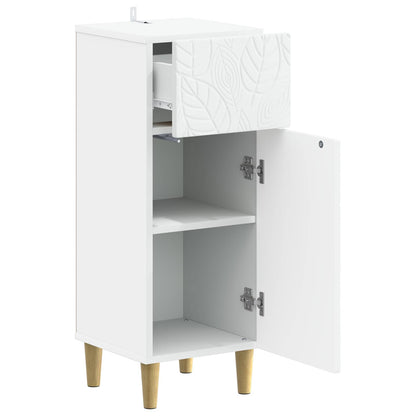 vidaXL Bathroom Storage Cainet DELFT White 30 x 31 x 80 cm