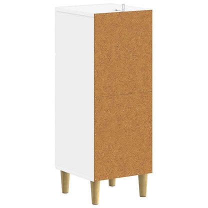 vidaXL Bathroom Storage Cainet DELFT White 30 x 31 x 80 cm