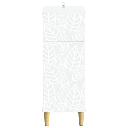vidaXL Bathroom Storage Cainet DELFT White 30 x 31 x 80 cm