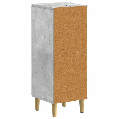 vidaXL Bathroom Storage Cainet DELFT Concrete Grey 30 x 31 x 80 cm