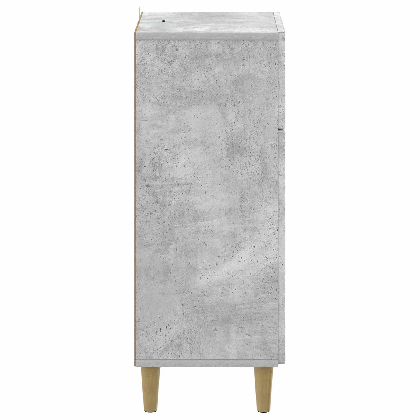 vidaXL Bathroom Storage Cainet DELFT Concrete Grey 30 x 31 x 80 cm
