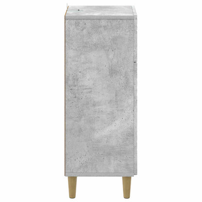 vidaXL Bathroom Storage Cainet DELFT Concrete Grey 30 x 31 x 80 cm