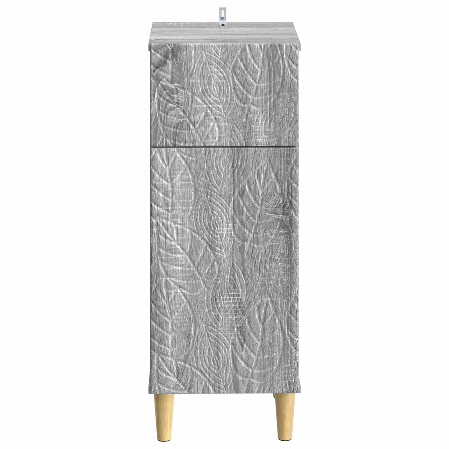 vidaXL Bathroom Storage Cainet DELFT Grey Sonoma 30 x 31 x 80 cm