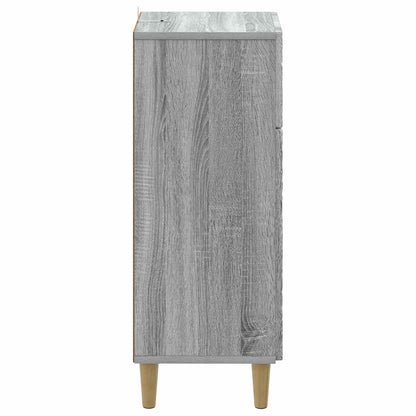 vidaXL Bathroom Storage Cainet DELFT Grey Sonoma 30 x 31 x 80 cm