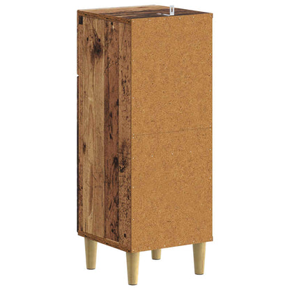 vidaXL Bathroom Storage Cainet DELFT Old Wood 30 x 31 x 80 cm