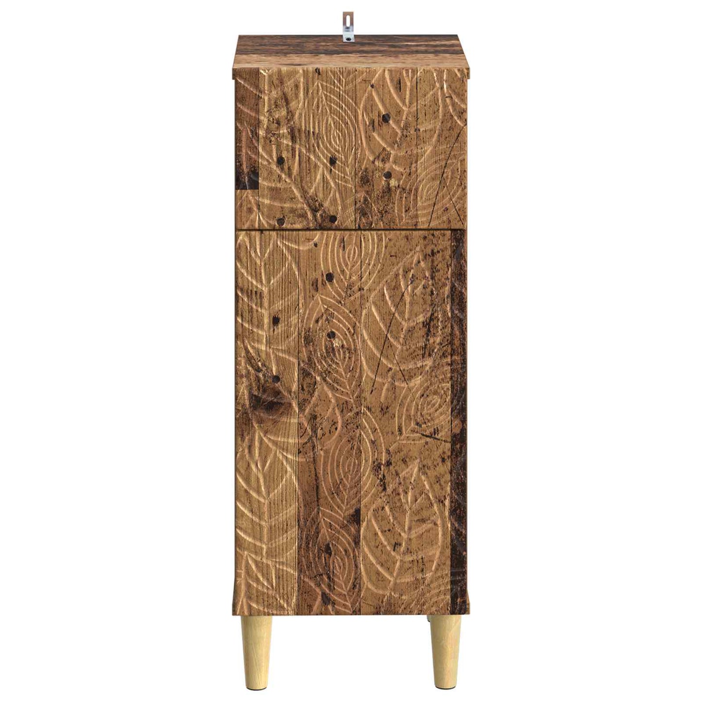 vidaXL Bathroom Storage Cainet DELFT Old Wood 30 x 31 x 80 cm