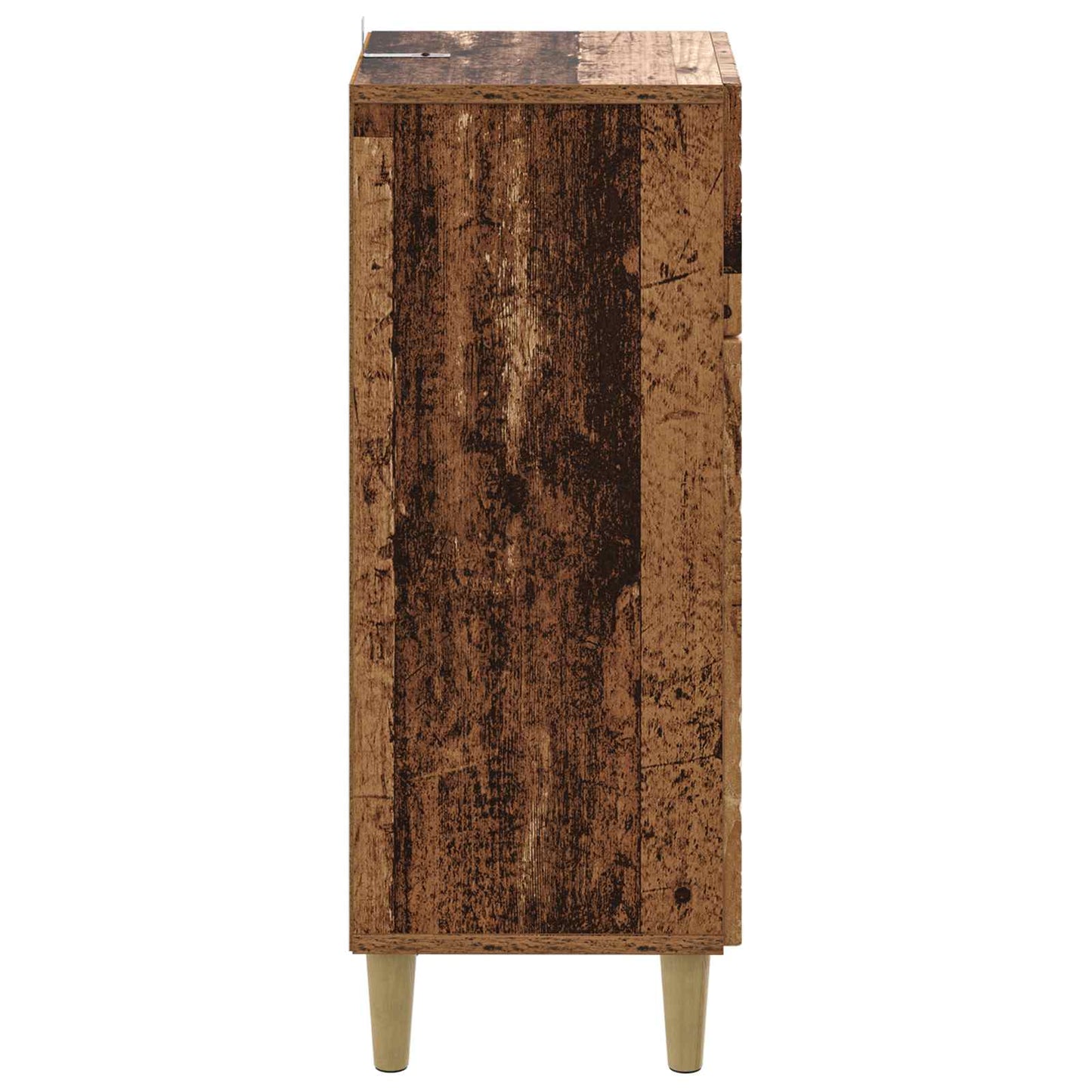 vidaXL Bathroom Storage Cainet DELFT Old Wood 30 x 31 x 80 cm