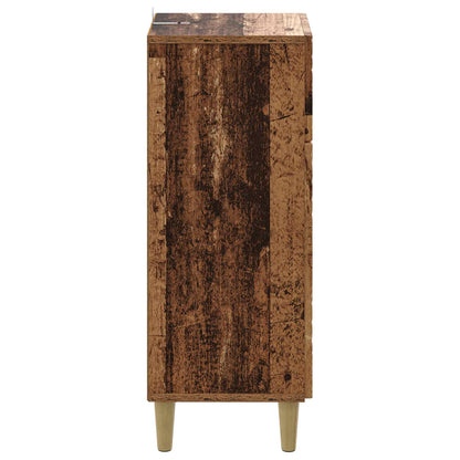 vidaXL Bathroom Storage Cainet DELFT Old Wood 30 x 31 x 80 cm