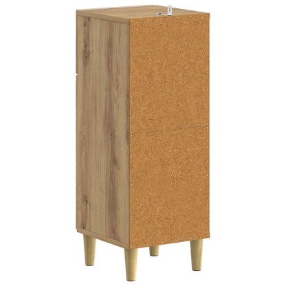 vidaXL Bathroom Storage Cainet DELFT Artisan Oak 30 x 31 x 80 cm