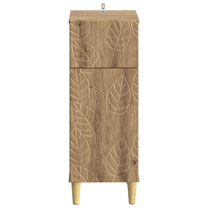 vidaXL Bathroom Storage Cainet DELFT Artisan Oak 30 x 31 x 80 cm