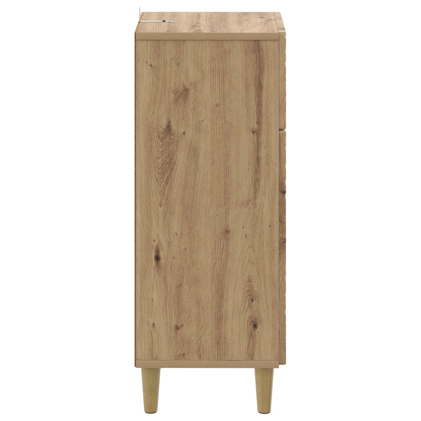 vidaXL Bathroom Storage Cainet DELFT Artisan Oak 30 x 31 x 80 cm