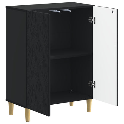 vidaXL Bathroom Storage Cainet DELFT Black 59.5 x 31 x 80 cm
