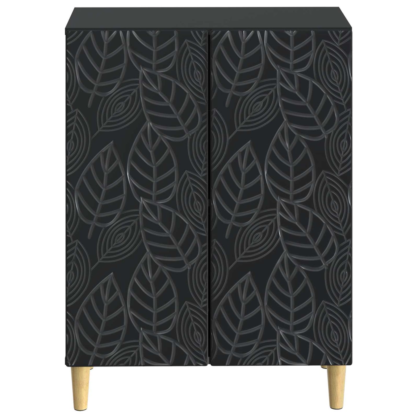 vidaXL Bathroom Storage Cainet DELFT Black 59.5 x 31 x 80 cm