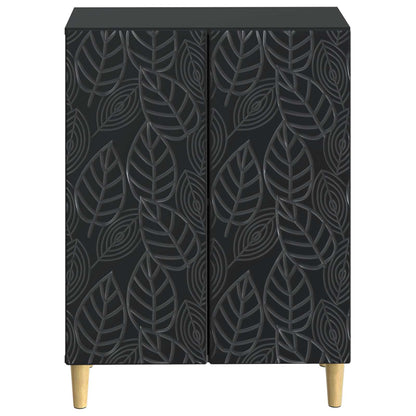 vidaXL Bathroom Storage Cainet DELFT Black 59.5 x 31 x 80 cm