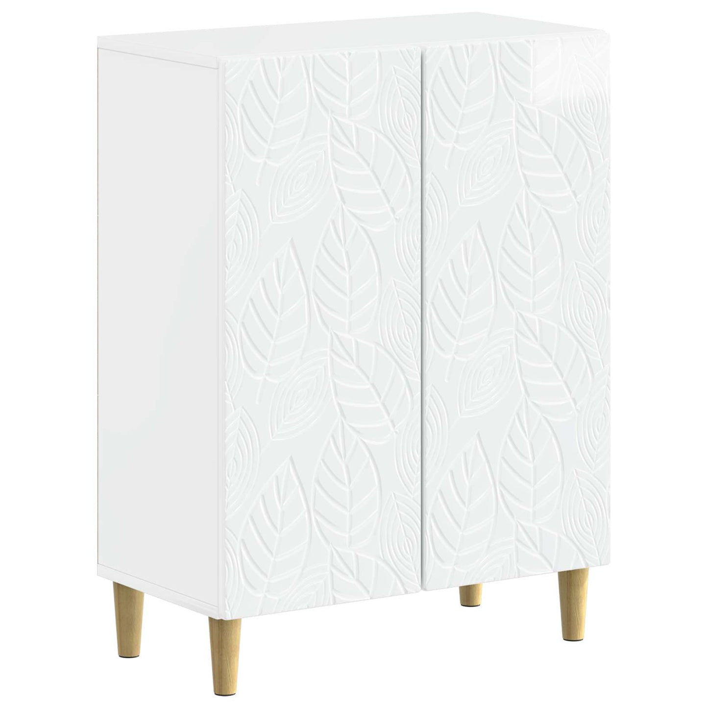vidaXL Bathroom Storage Cainet DELFT High Gloss White