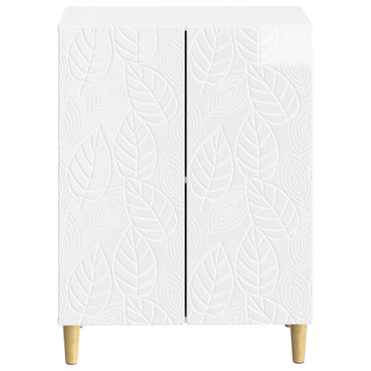 vidaXL Bathroom Storage Cainet DELFT High Gloss White