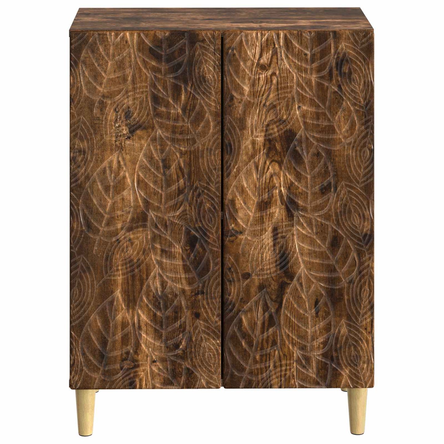 vidaXL Bathroom Storage Cainet DELFT Smoked Oak 59.5 x 31 x 80 cm
