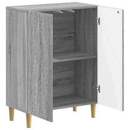 vidaXL Bathroom Storage Cainet DELFT Grey Sonoma 59.5 x 31 x 80 cm