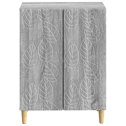 vidaXL Bathroom Storage Cainet DELFT Grey Sonoma 59.5 x 31 x 80 cm