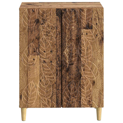 vidaXL Bathroom Storage Cainet DELFT Old Wood 59.5 x 31 x 80 cm