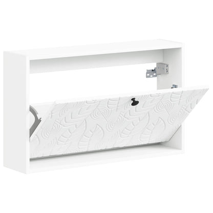 vidaXL Wall-Mounted Shoe Cabinet DELFT 71 x 17 x 43 cm Engineered Wood