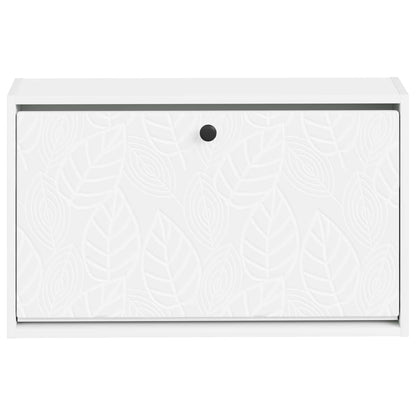 vidaXL Wall-Mounted Shoe Cabinet DELFT 71 x 17 x 43 cm Engineered Wood