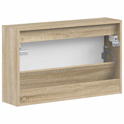 vidaXL Wall-Mounted Shoe Cabinet DELFT 71 x 17 x 43 cm Engineered Wood
