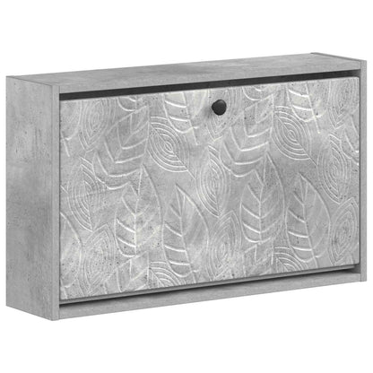 vidaXL Wall-Mounted Shoe Cabinet DELFT 71 x 17 x 43 cm Engineered Wood