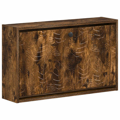 vidaXL Wall-Mounted Shoe Cabinet DELFT 71 x 17 x 43 cm Engineered Wood