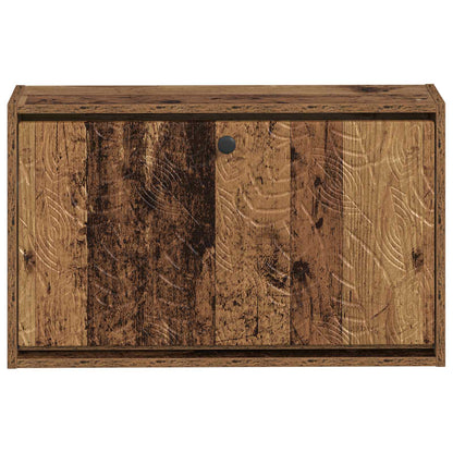 vidaXL Wall-Mounted Shoe Cabinet DELFT 71 x 17 x 43 cm Engineered Wood